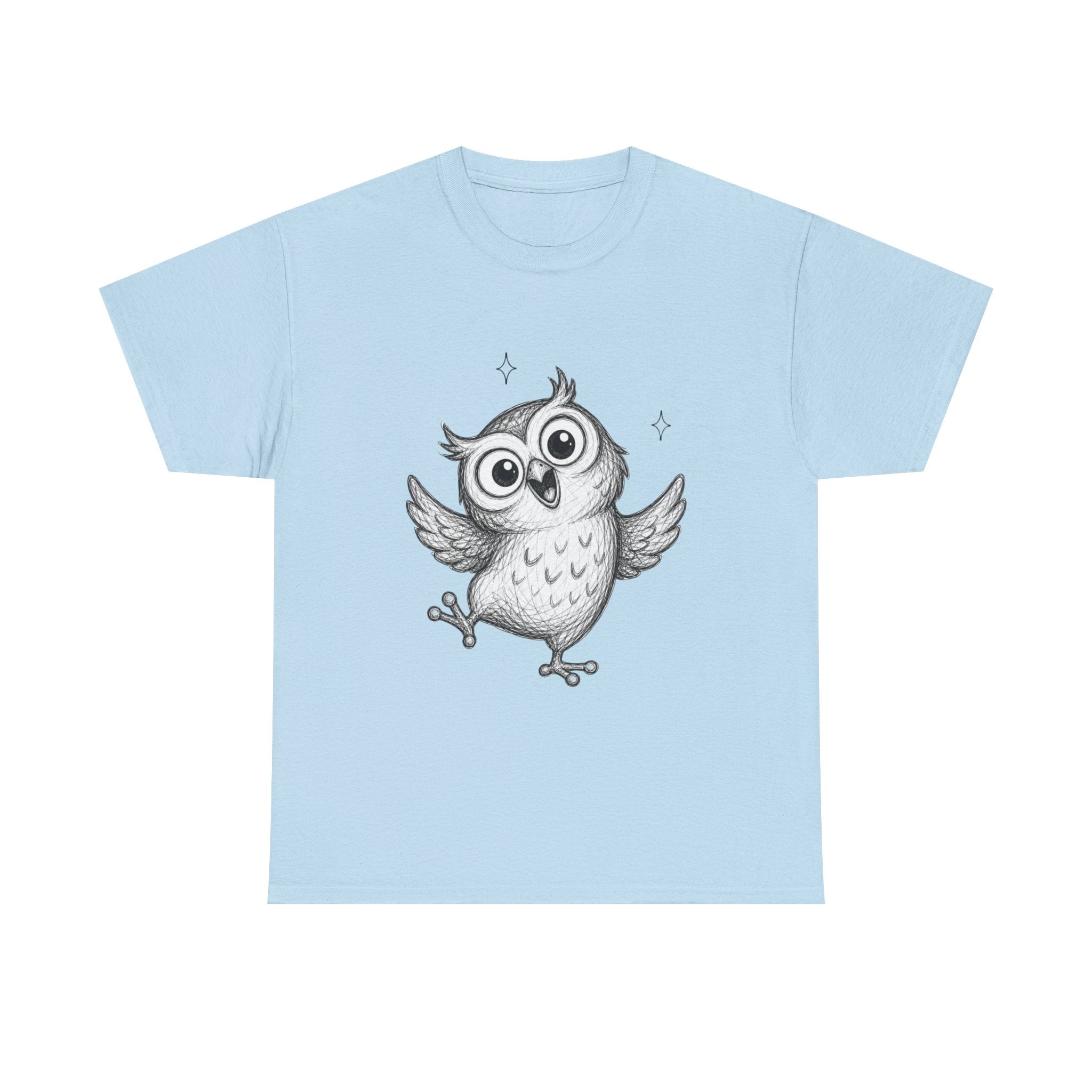 "Night Owl" – Original Scribble Art Tee