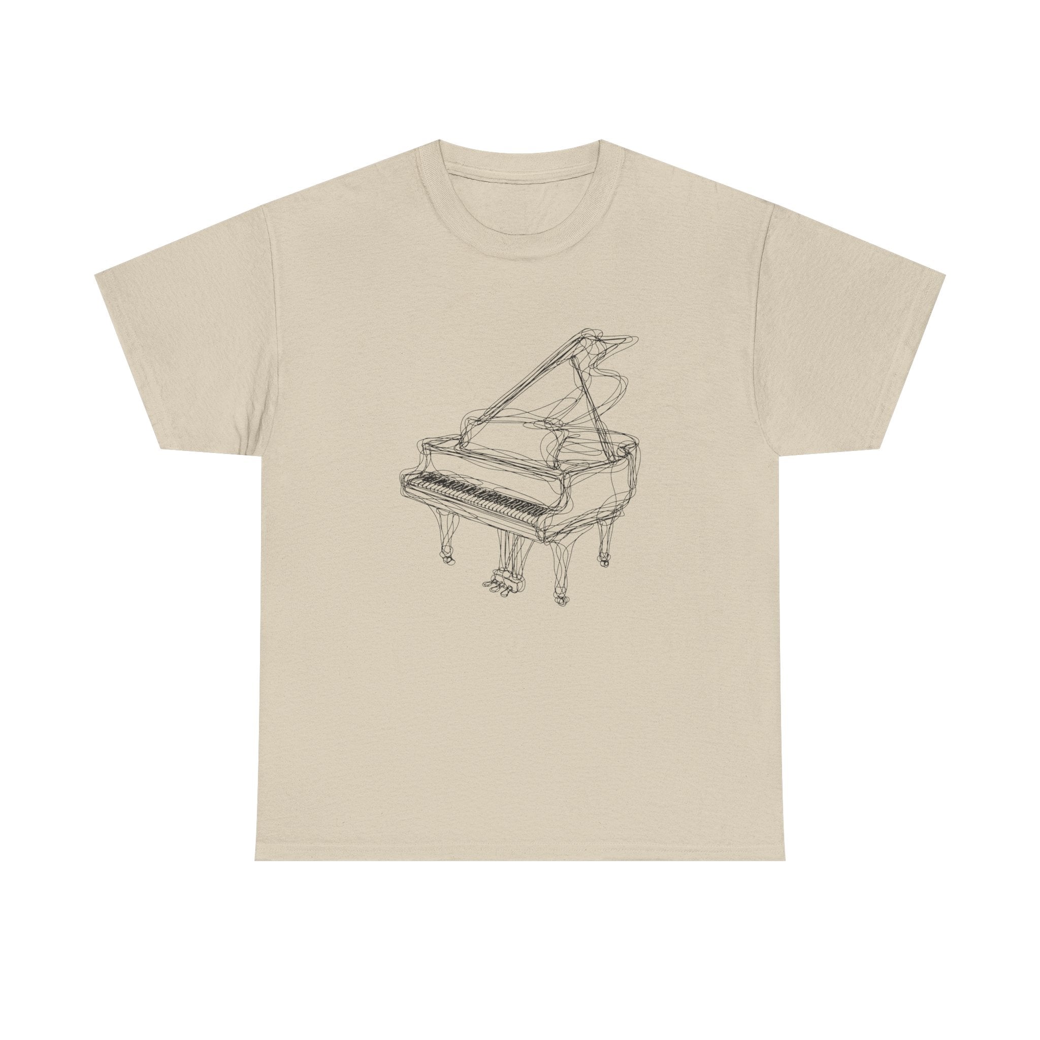 "Key Notes" – Original Scribble Art Tee