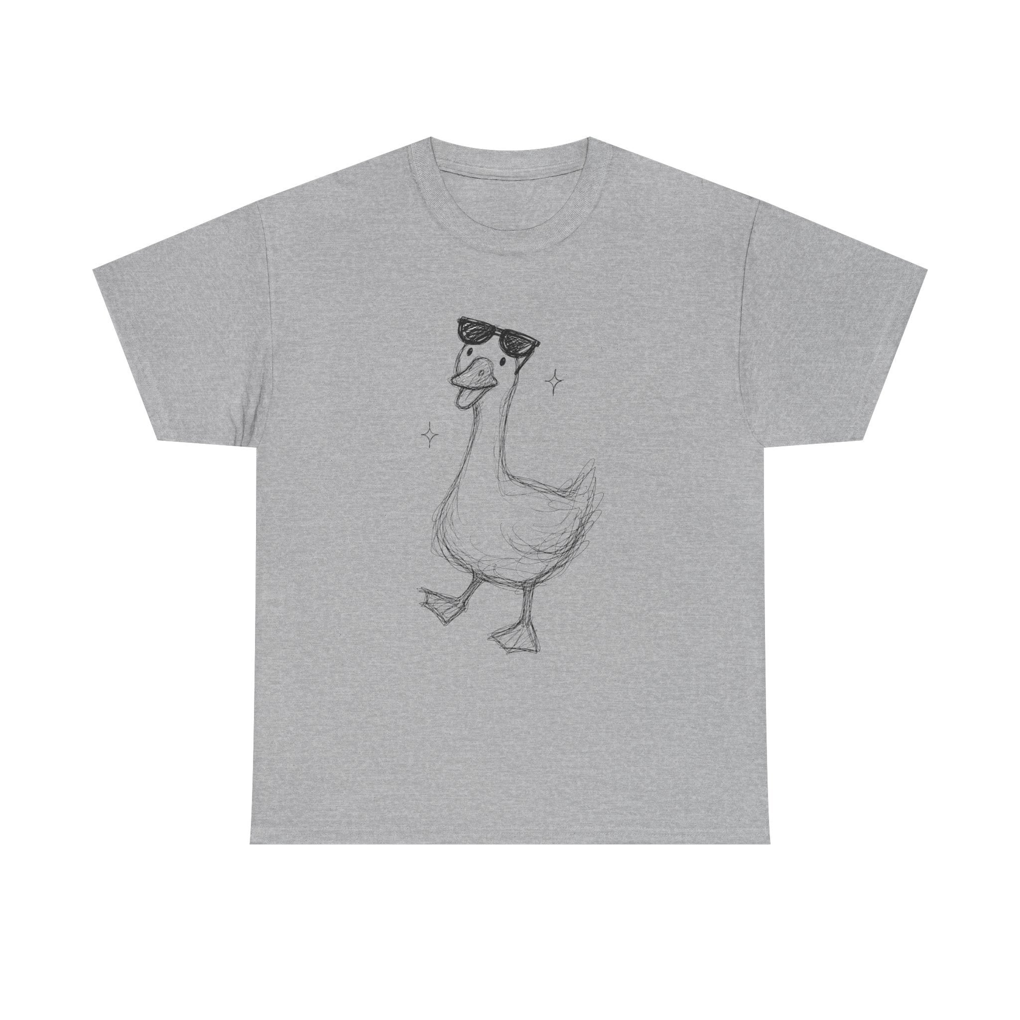 "Cool Goose" – Original Scribble Art Tee