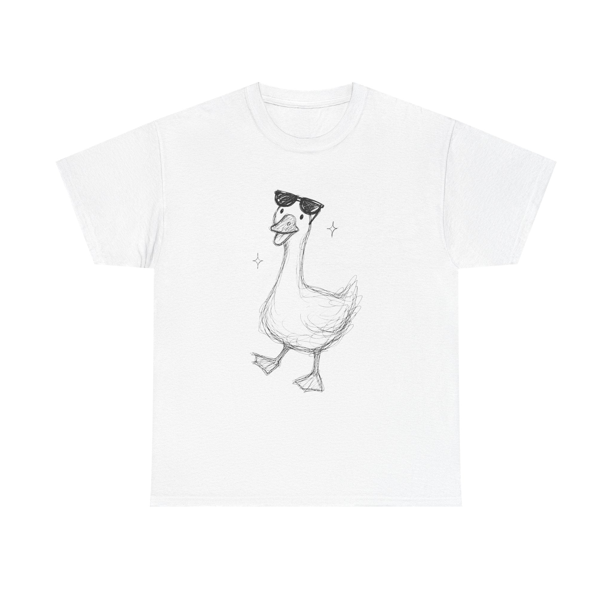 "Cool Goose" – Original Scribble Art Tee