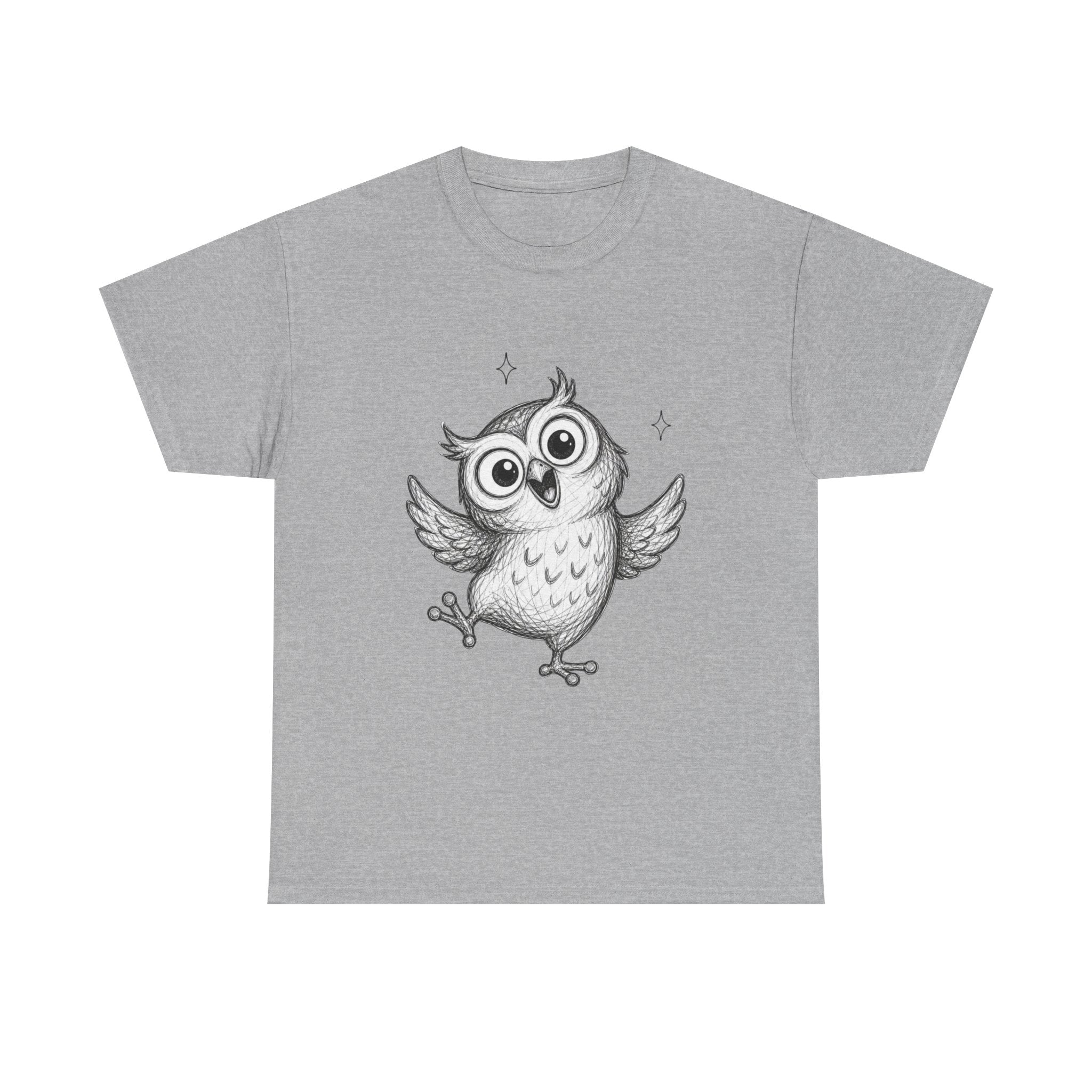 "Night Owl" – Original Scribble Art Tee