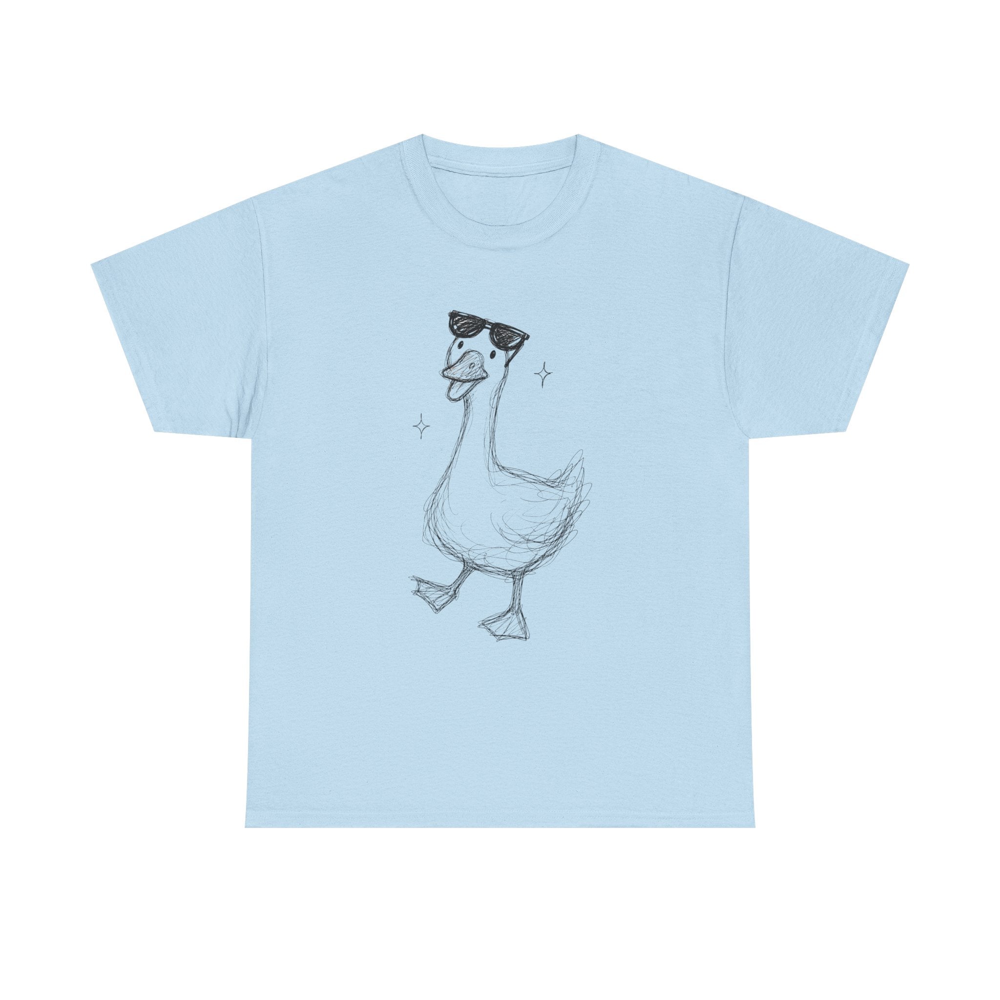 "Cool Goose" – Original Scribble Art Tee