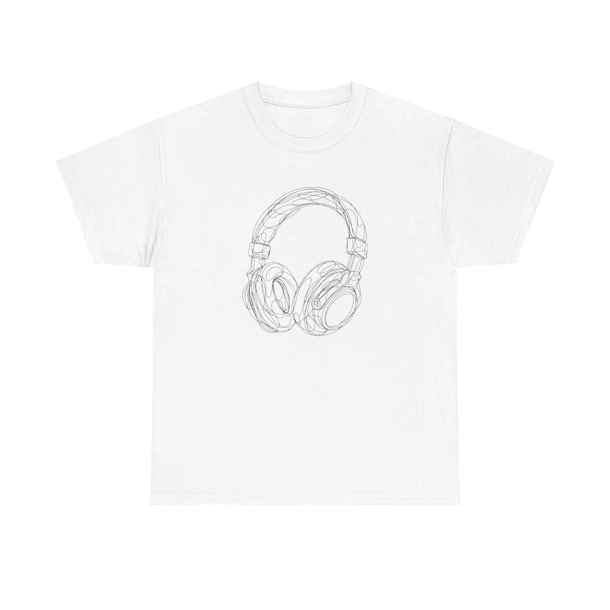 "Sound Waves" – Original Scribble Art Tee