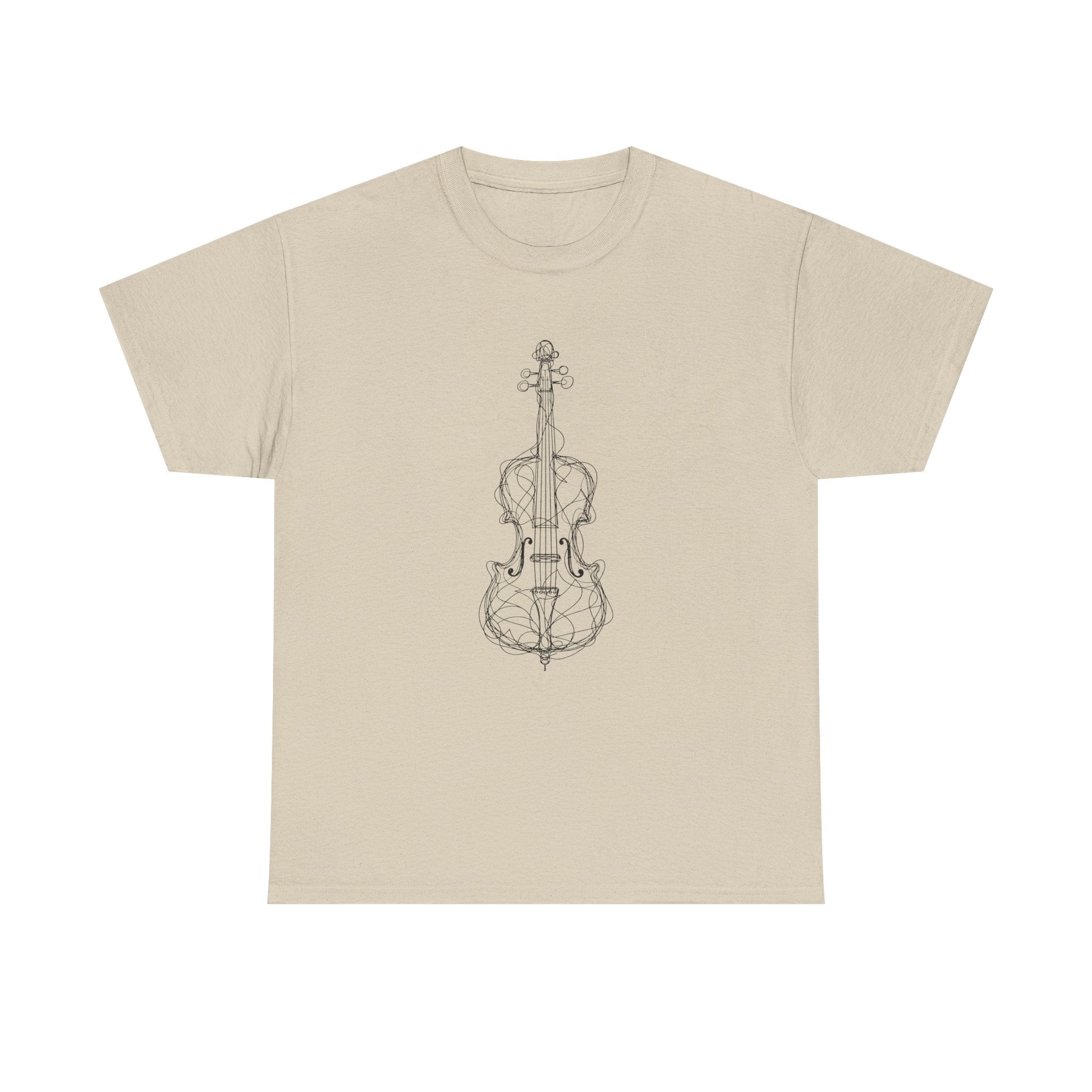 "String Sketch" – Original Scribble Art Tee