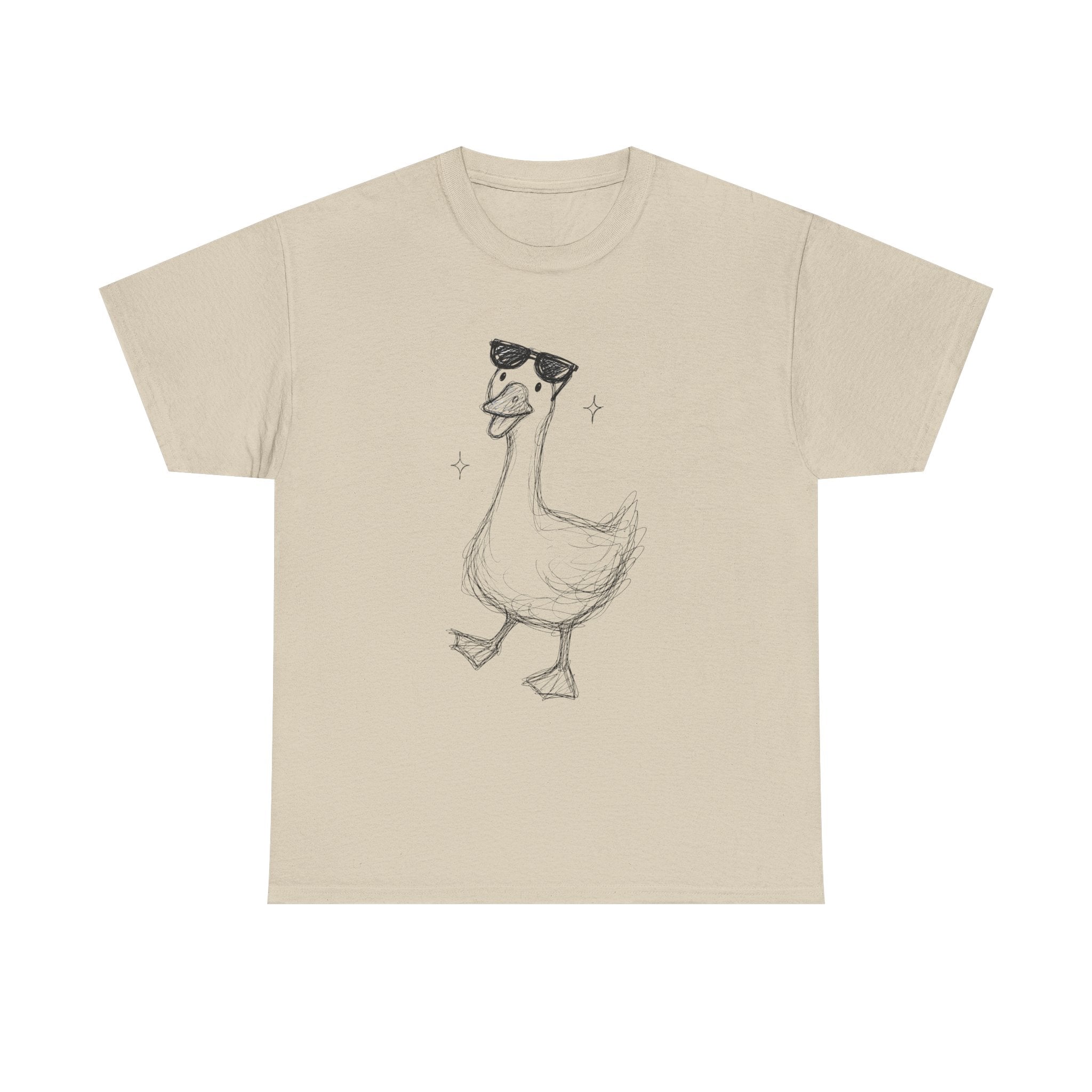 "Cool Goose" – Original Scribble Art Tee
