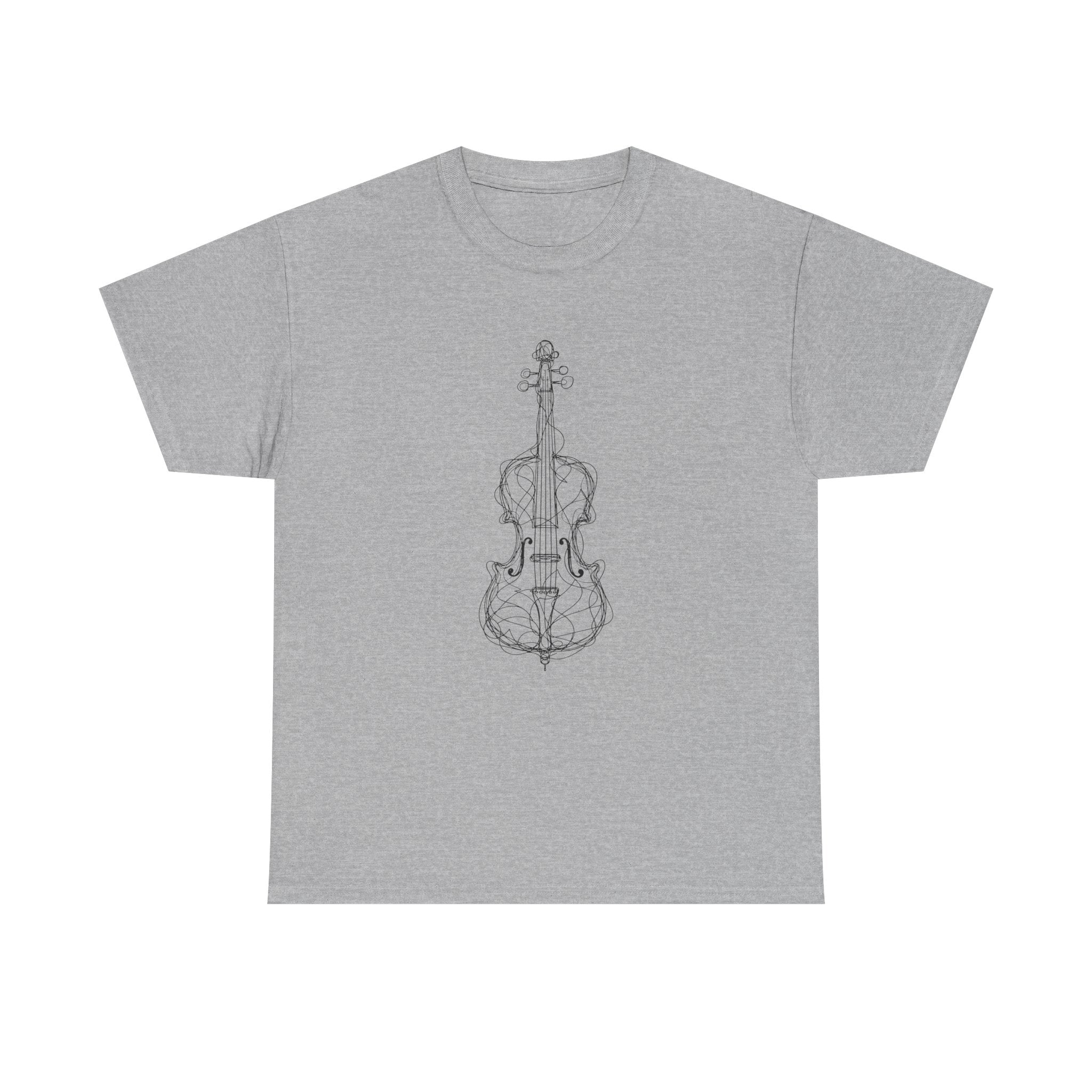 "String Sketch" – Original Scribble Art Tee