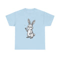 "Hello Friend" Bunny – Original Scribble Art Tee