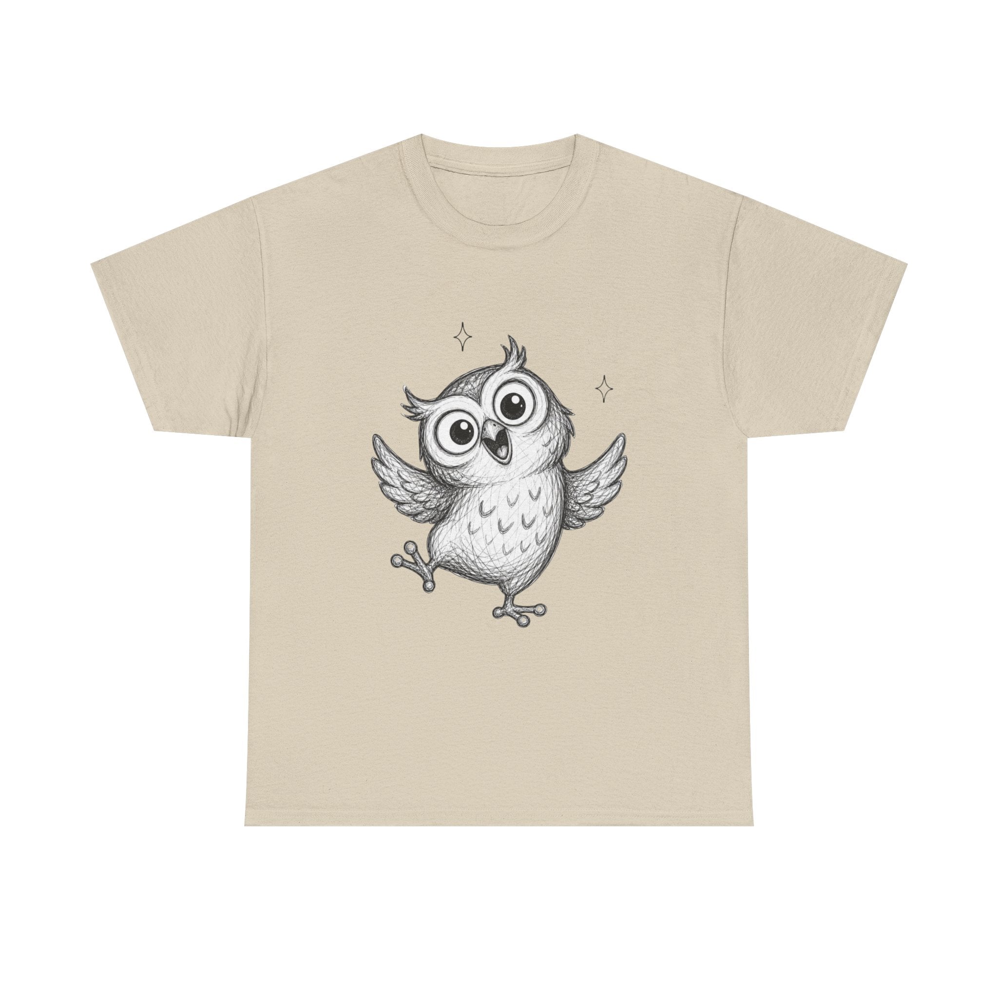 "Night Owl" – Original Scribble Art Tee
