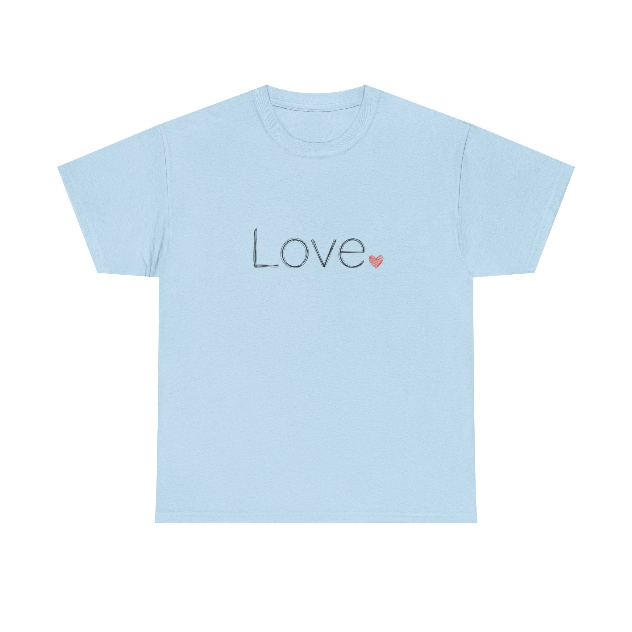 "Love in Lines" – Original Scribble Art Tee