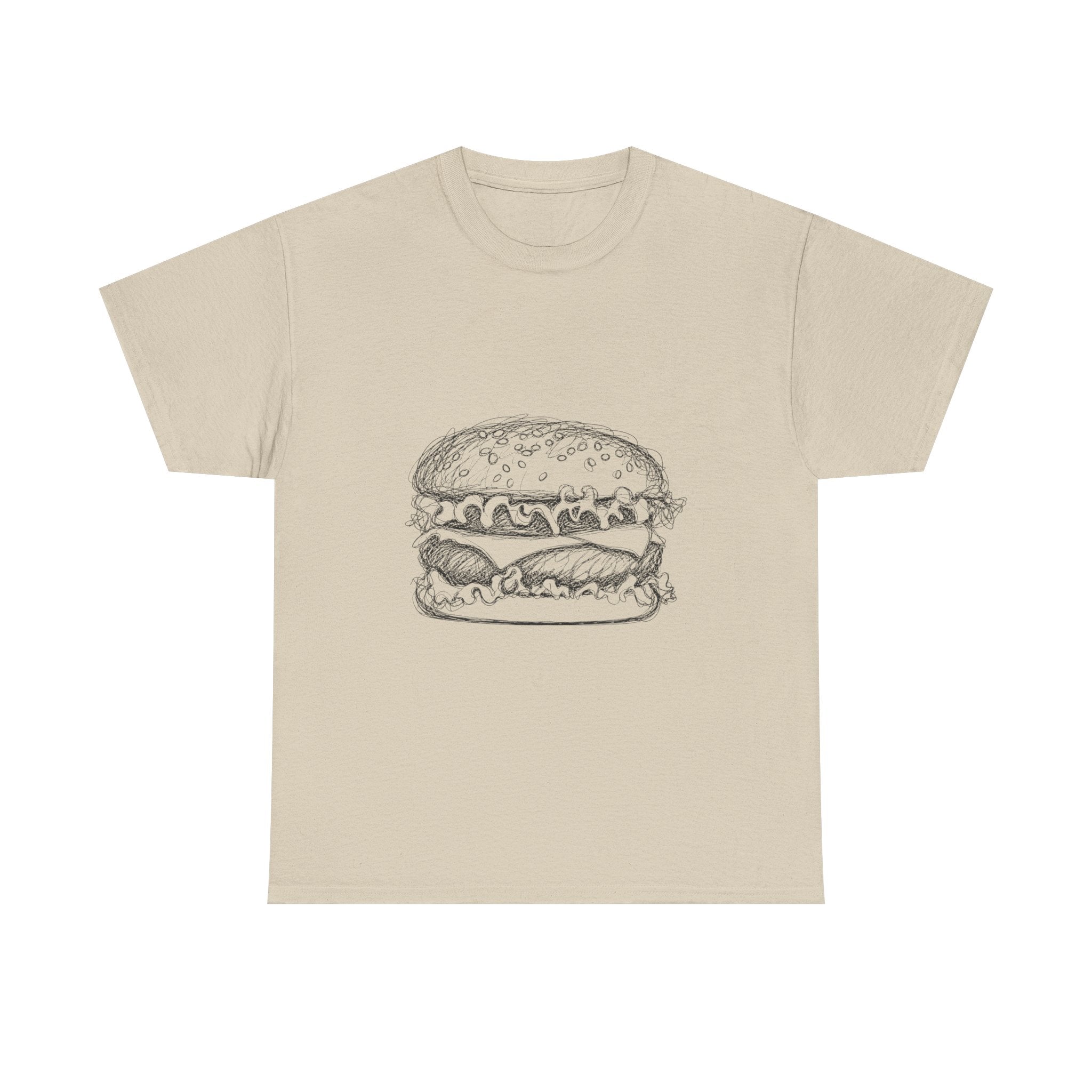 "Classic Burger" – Original Scribble Art Tee