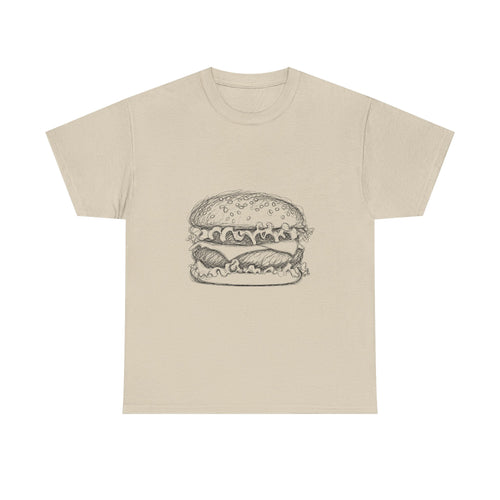 "Classic Burger" – Original Scribble Art Tee