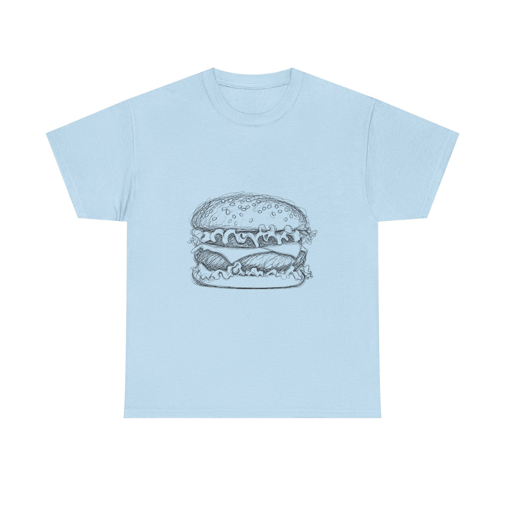 "Classic Burger" – Original Scribble Art Tee