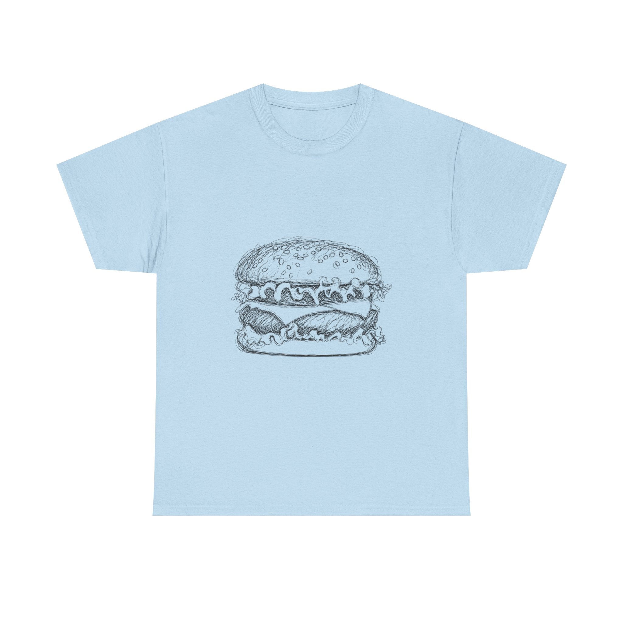 "Classic Burger" – Original Scribble Art Tee