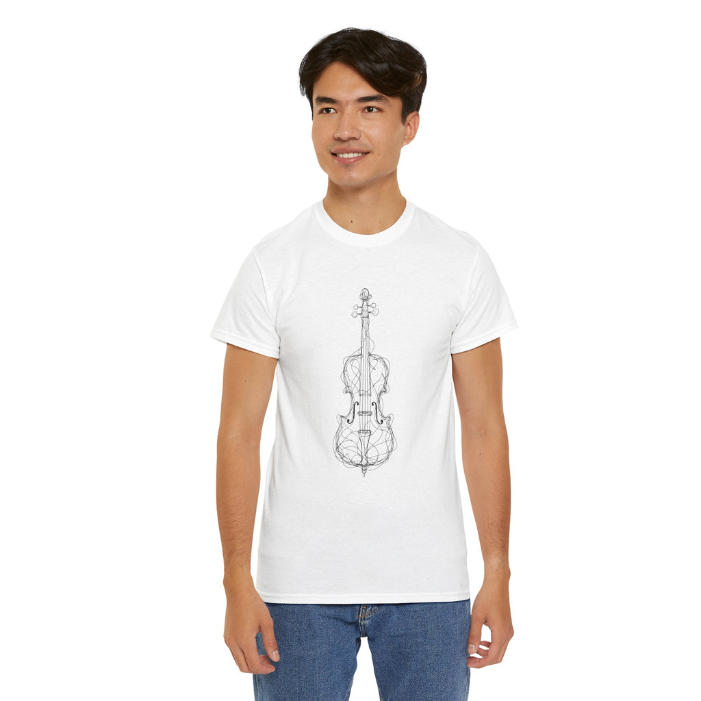 "String Sketch" – Original Scribble Art Tee
