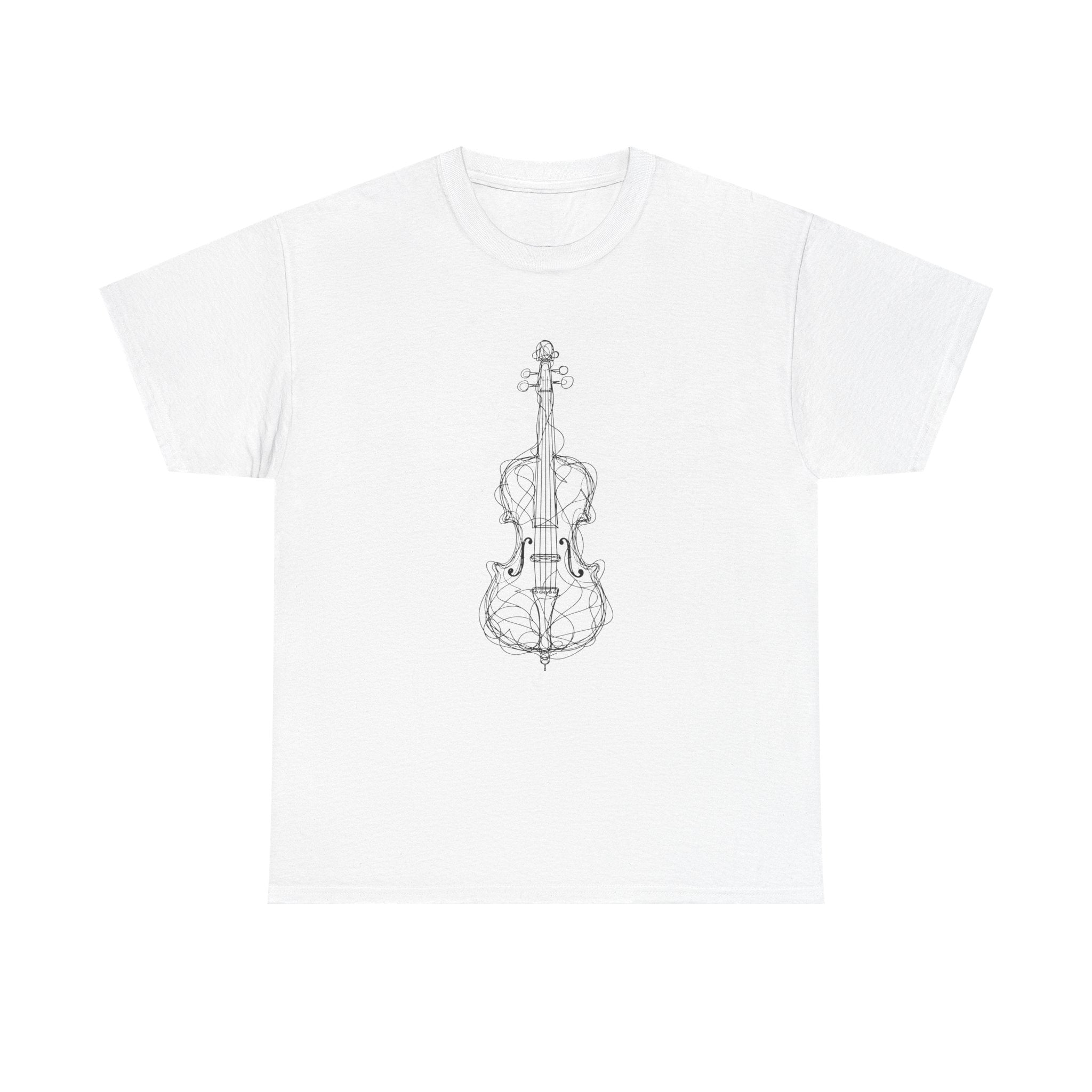 "String Sketch" – Original Scribble Art Tee