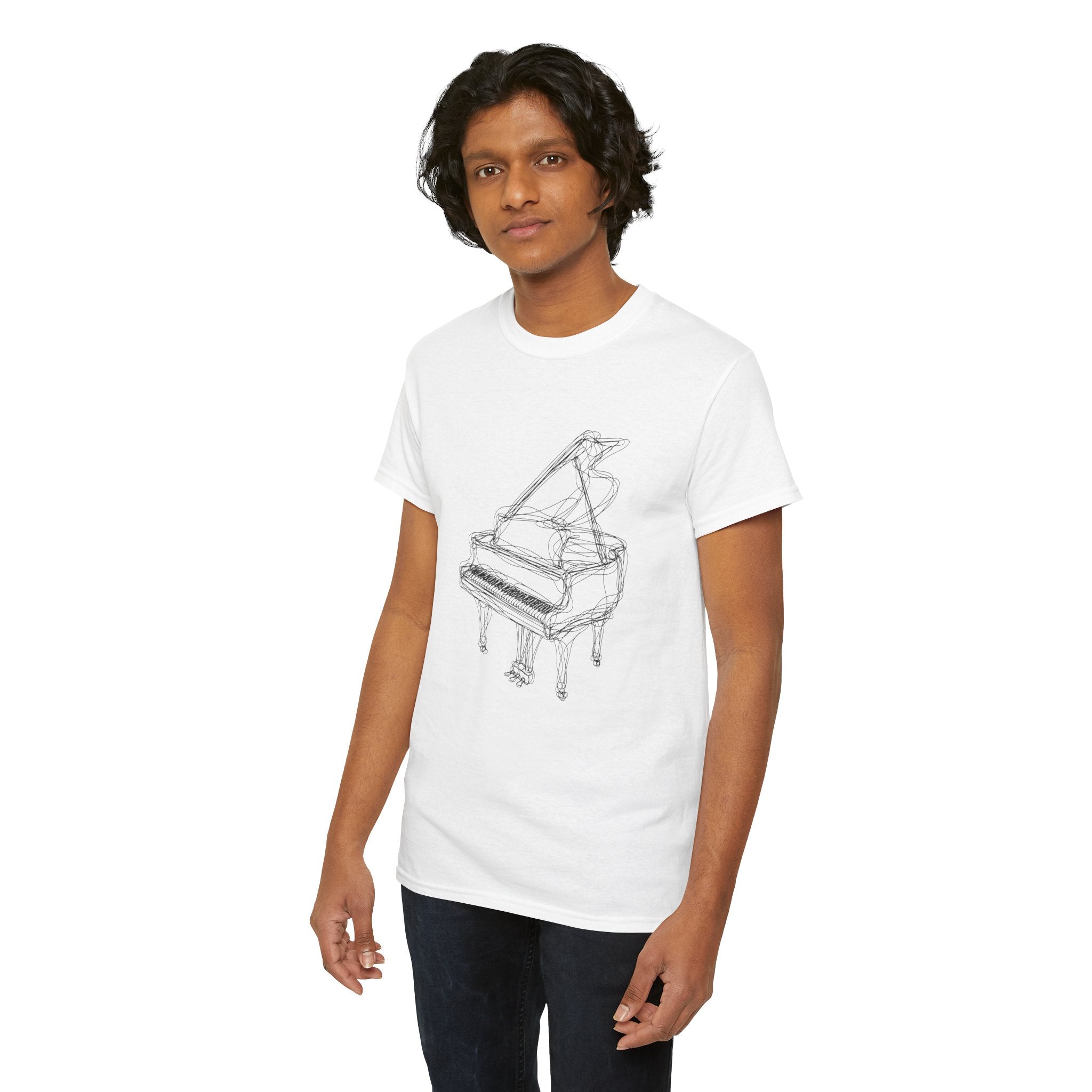 "Key Notes" – Original Scribble Art Tee