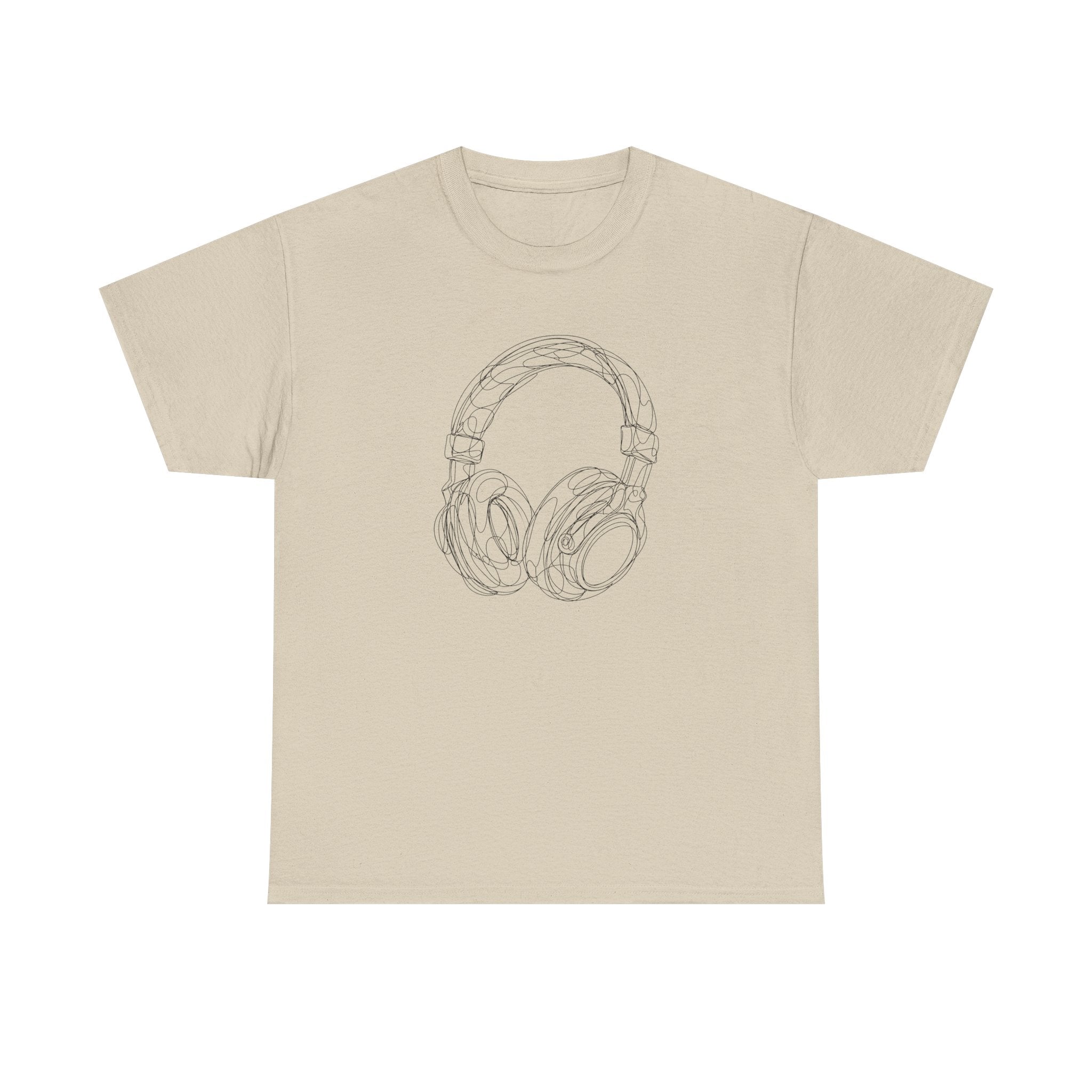 "Sound Waves" – Original Scribble Art Tee