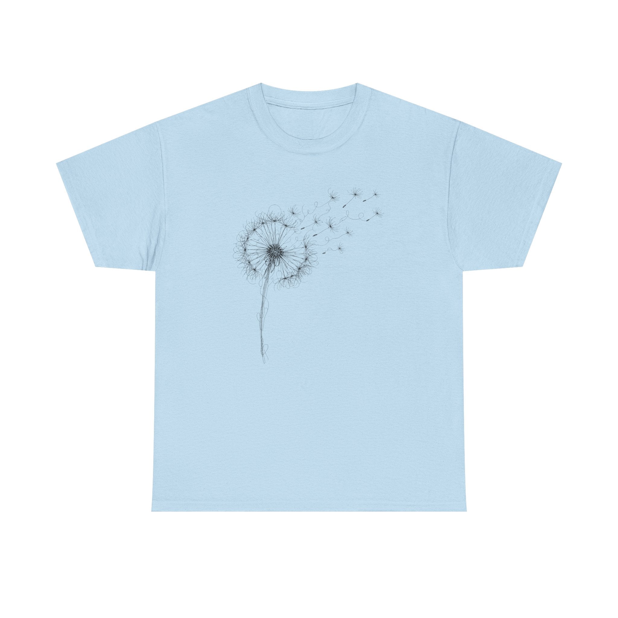 "Dandelion Dreams" – Original Scribble Art Tee
