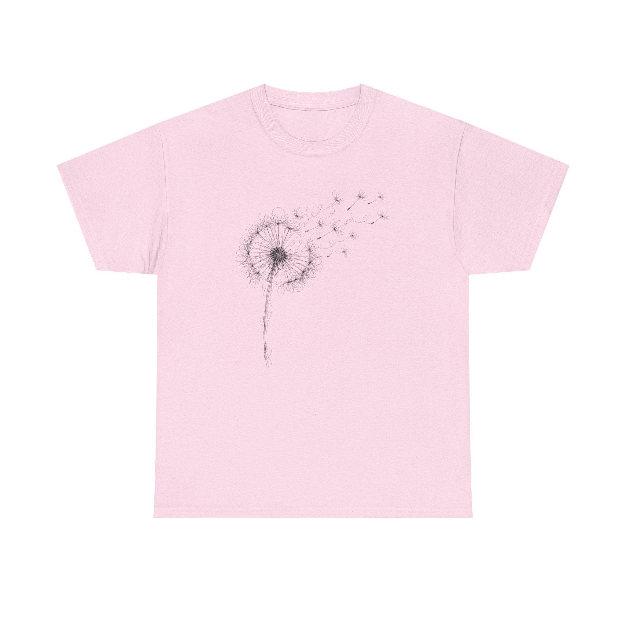 "Dandelion Dreams" – Original Scribble Art Tee