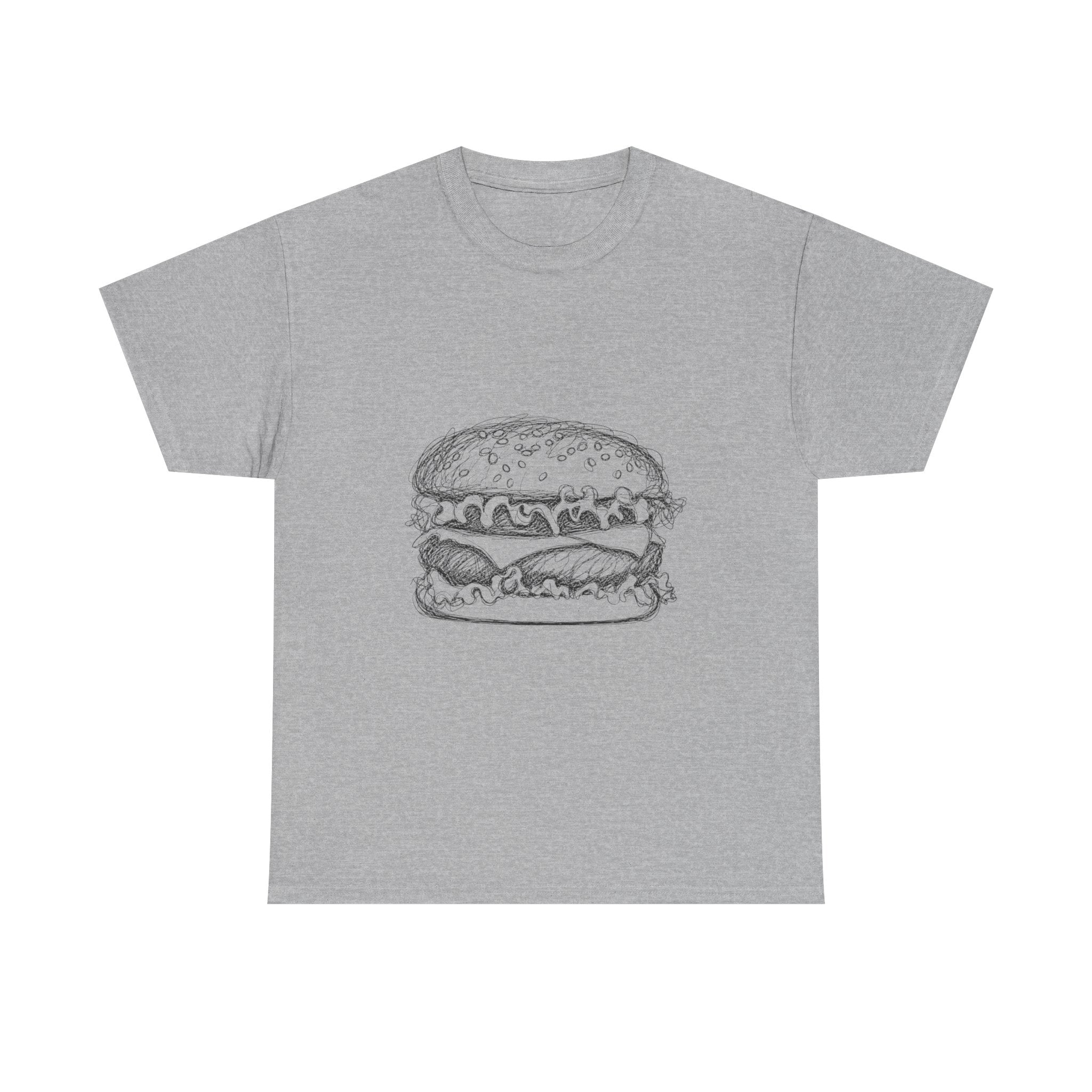 "Classic Burger" – Original Scribble Art Tee