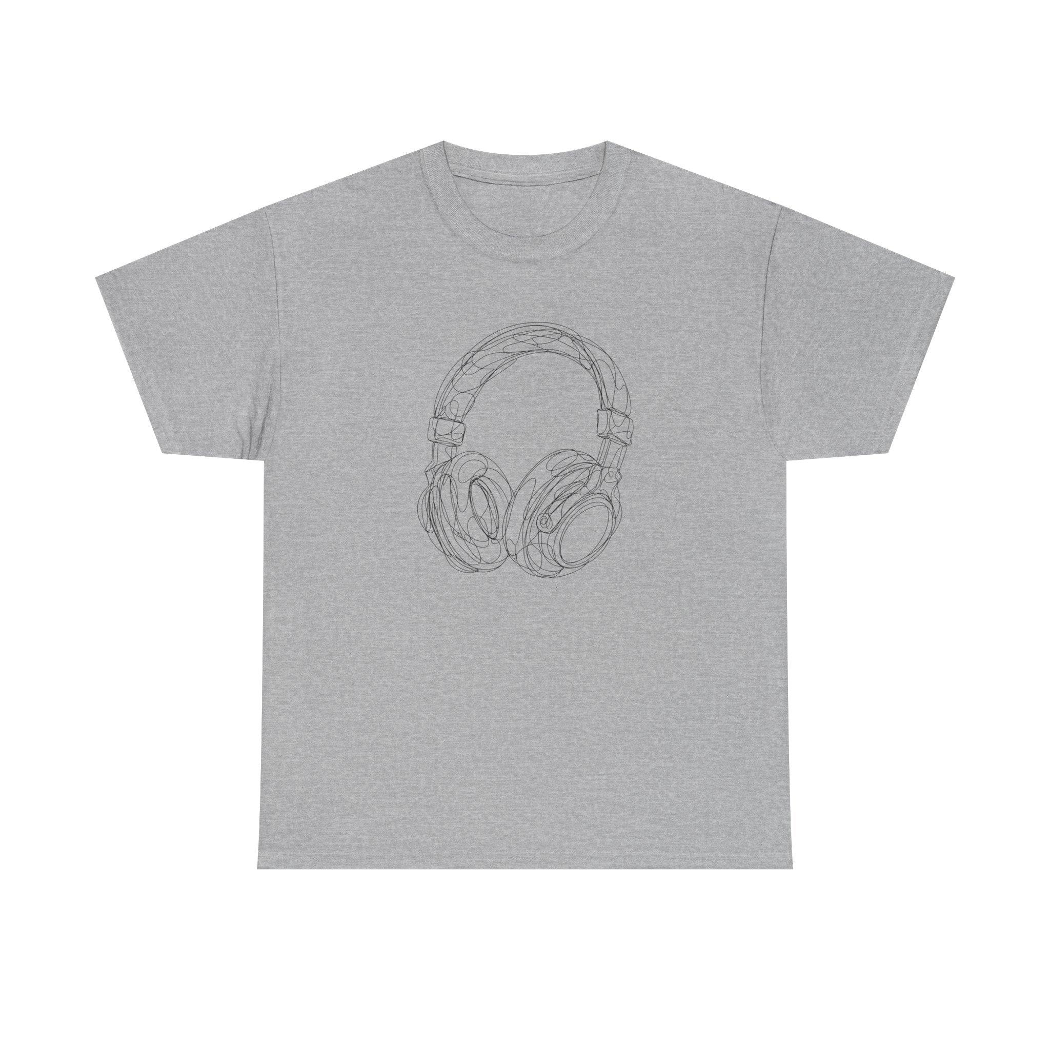 "Sound Waves" – Original Scribble Art Tee