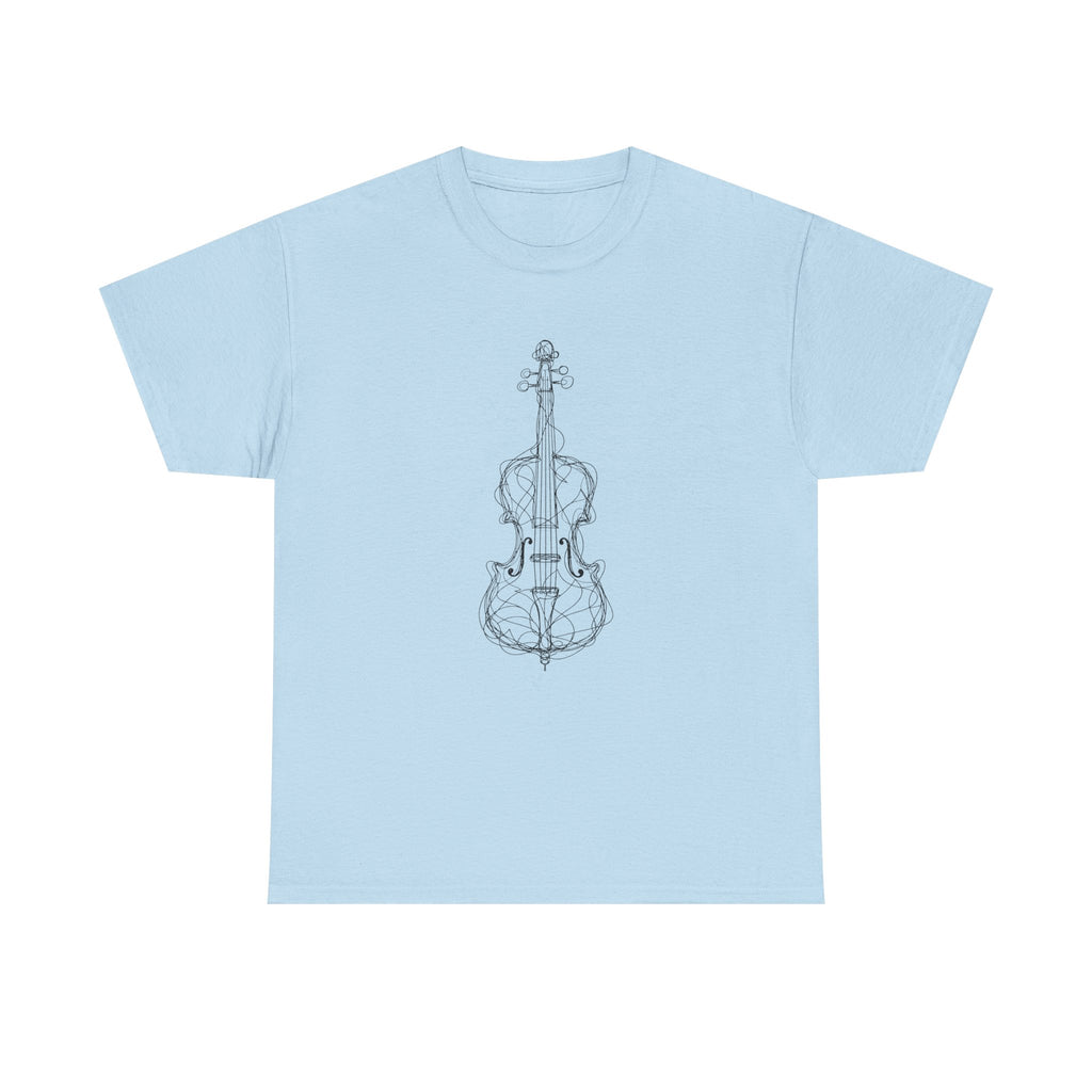 "String Sketch" – Original Scribble Art Tee