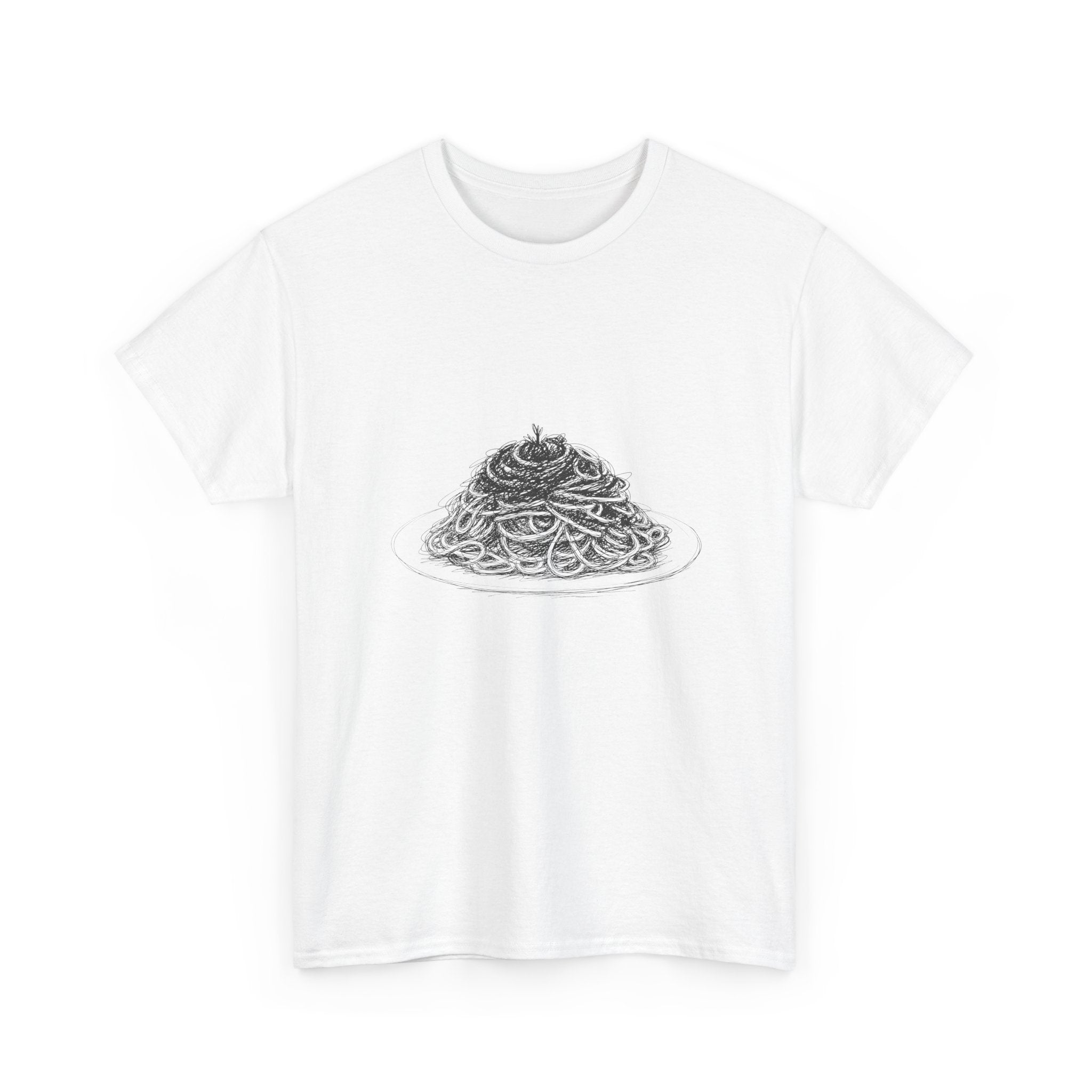 "Spaghetti Swirl" – Original Scribble Art Tee