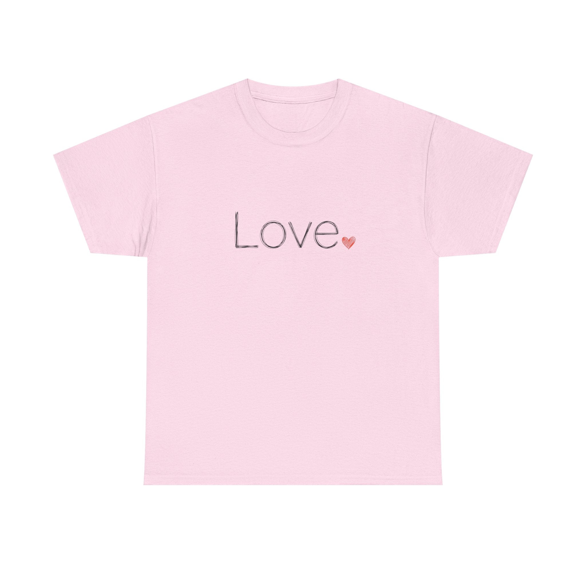 "Love in Lines" – Original Scribble Art Tee